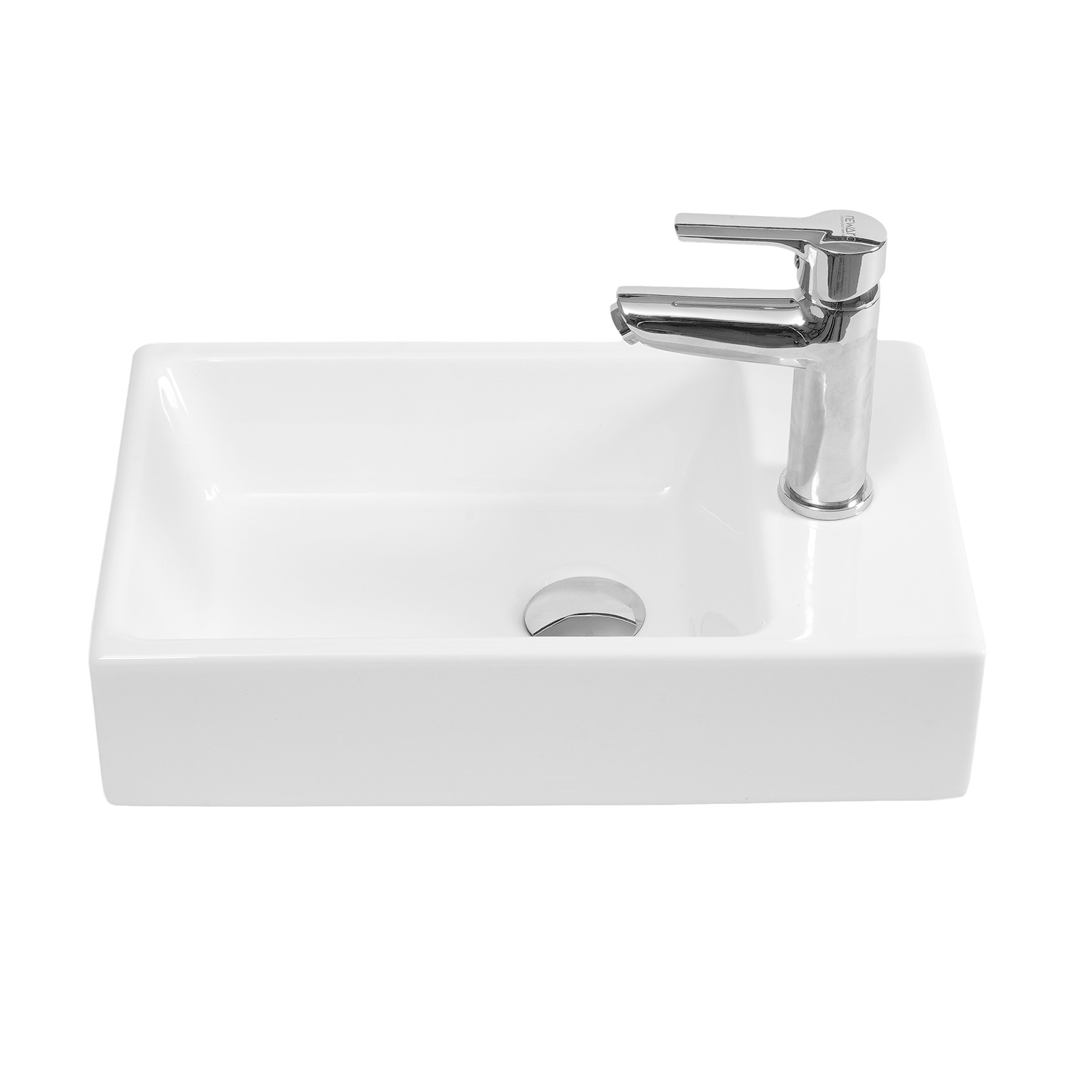 45 cm Countertop Washbasin with Tap Hole