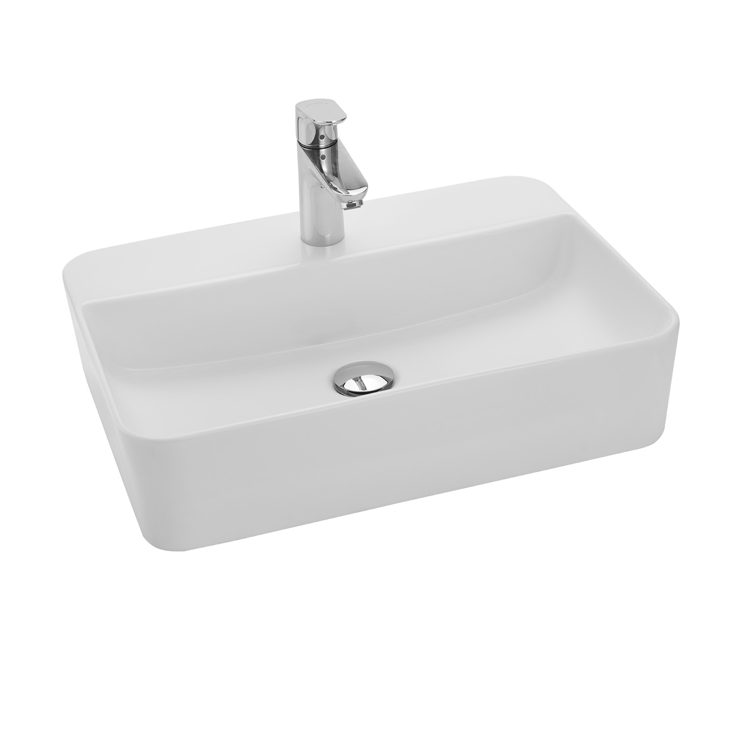 Countertop Washbasin with Tap Hole